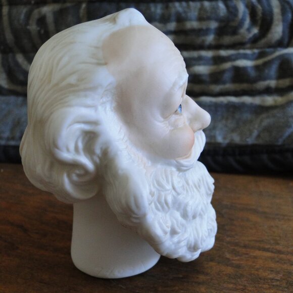 Porcelain Santa Claus Head - Picture 5 of 7